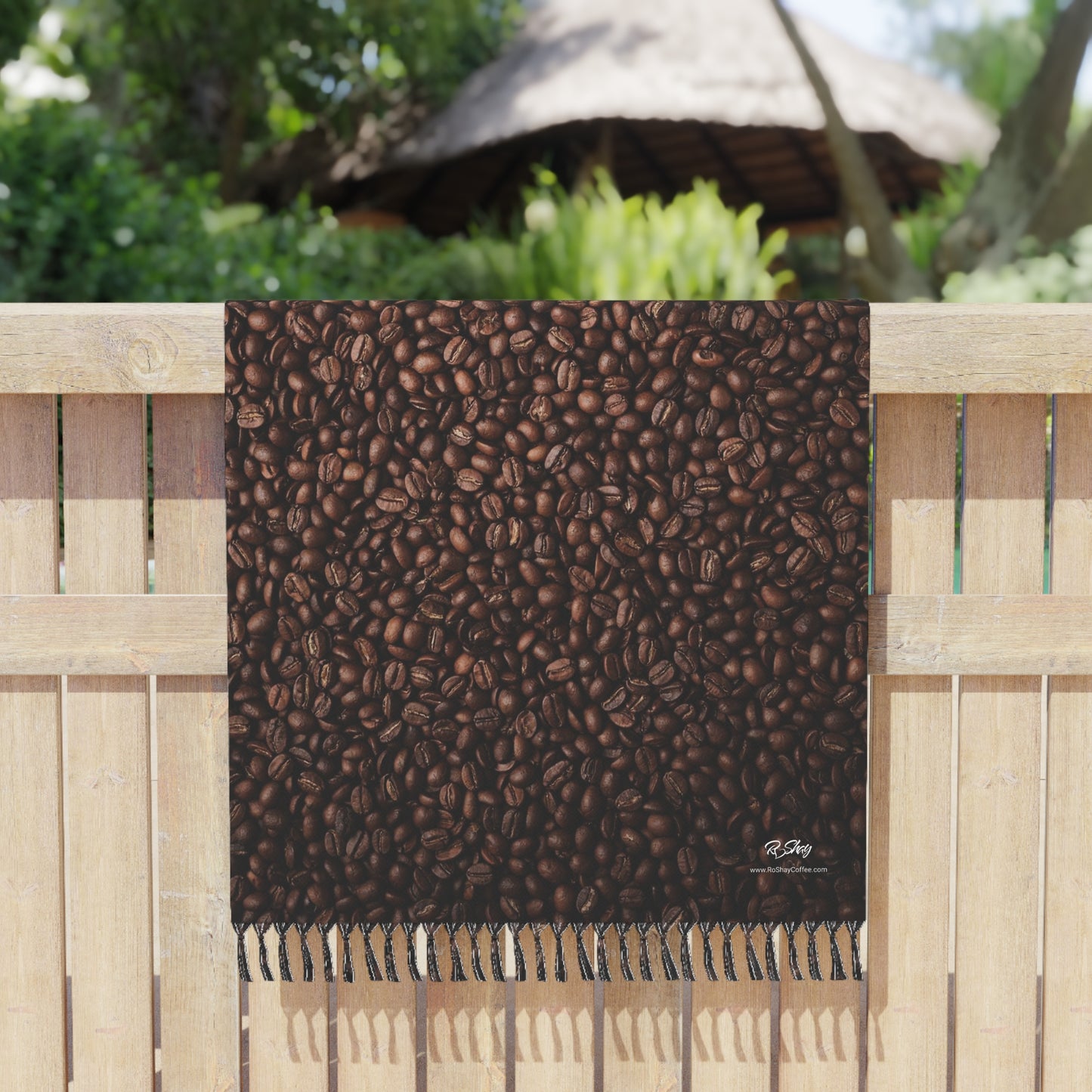 Coffee Bean Boho Beach Cloth Gift