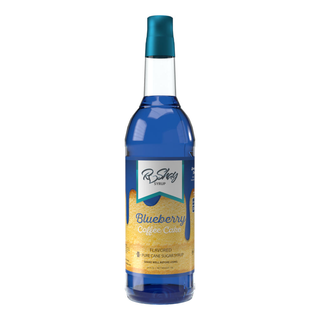 Blueberry Coffee Cake Flavored Coffee Syrup