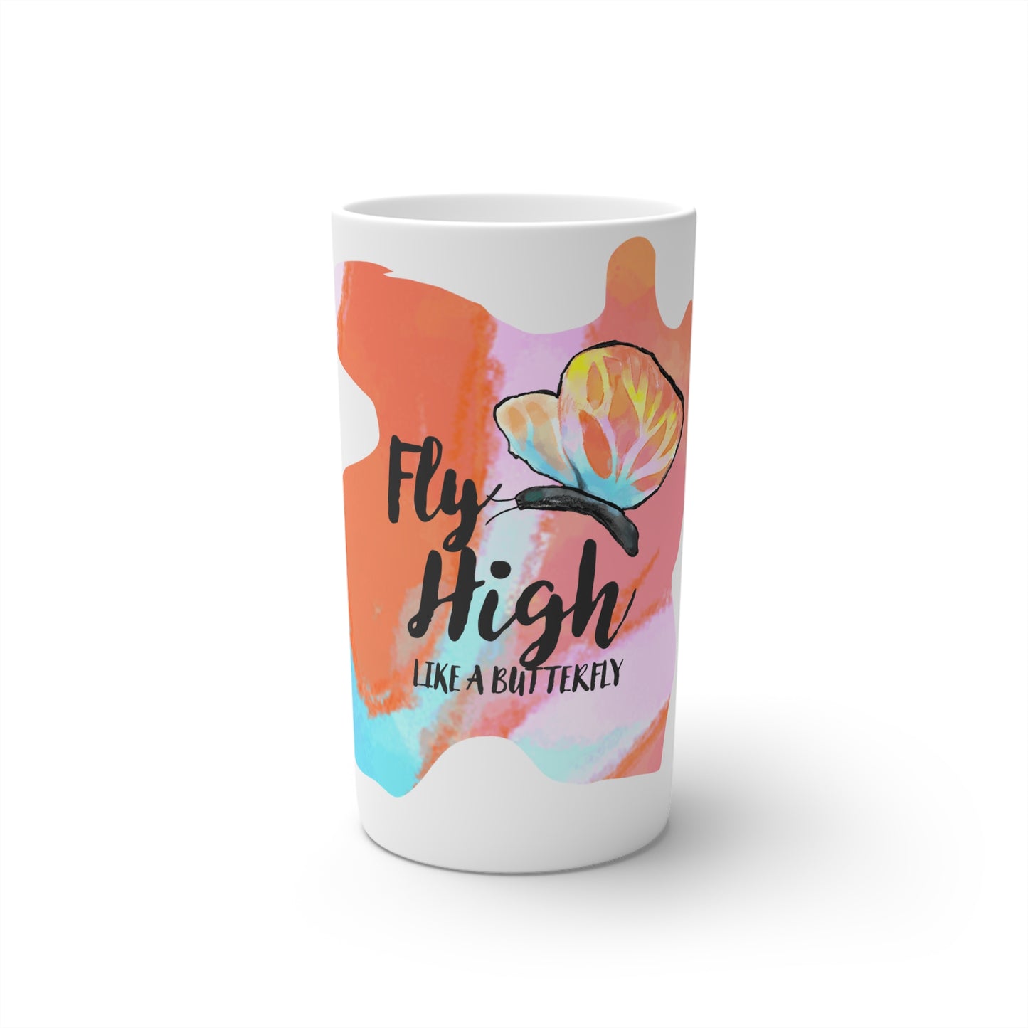 Fly High Conical Coffee Mugs (3oz, 8oz, 12oz)