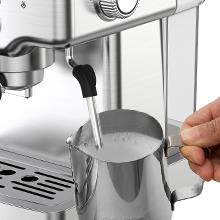 Geek Chef 20 bar espresso machine,  with milk frother