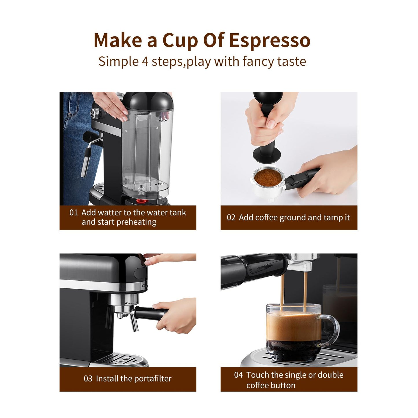 20 Bar Espresso Machine